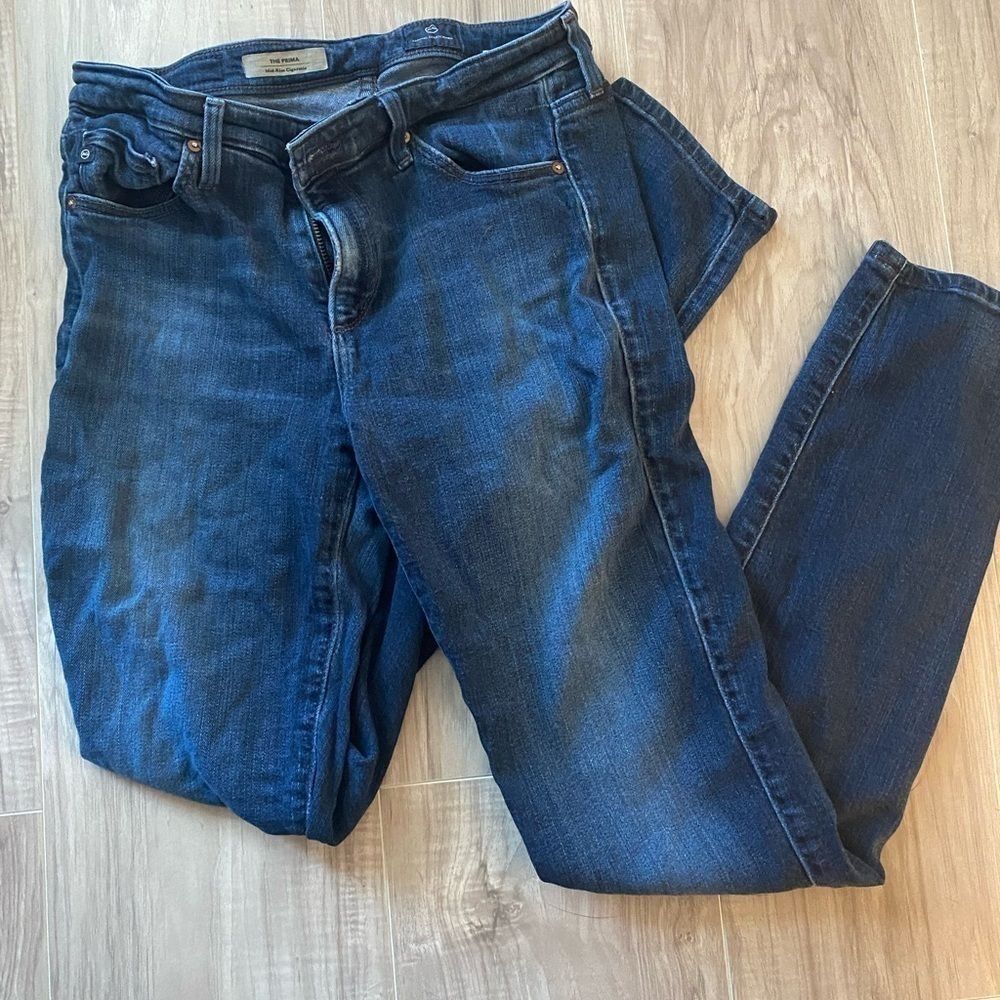 A G Adriano Goldschmied The prima Mid Rise cigarette Jeans​​​​​​​​​​​​​​​​